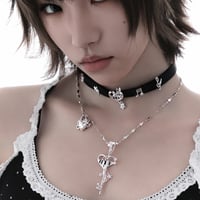Ebony&Ivory　ピアノキーネックレス＆チョーカー