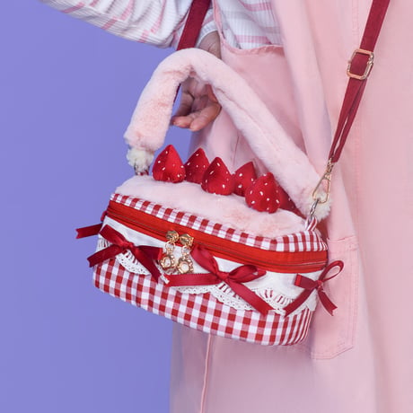 Strawberry Cake ショートケーキバニティバッグ