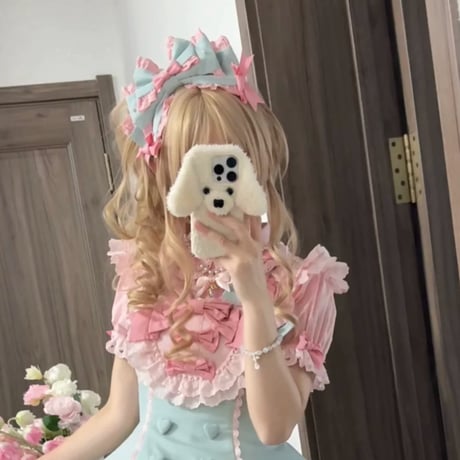Cream Fondant リボンカチューシャ　2色