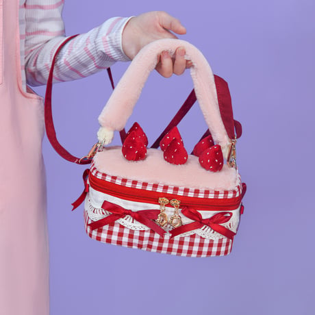 Strawberry Cake ショートケーキバニティバッグ