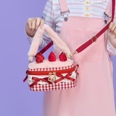 Strawberry Cake ショートケーキバニティバッグ