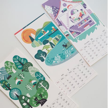 タカミヤユキコ 2027 CALENDAR  -somewhere-