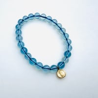 【17cm】アクアマリンブレスレット