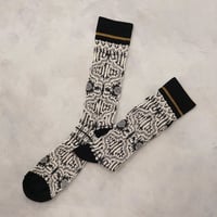 《men's》3D tile <black> M-M28