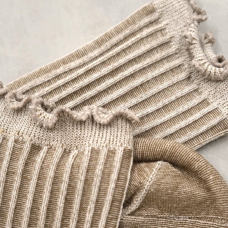 reversible rib (short) <sand beige> L-S81