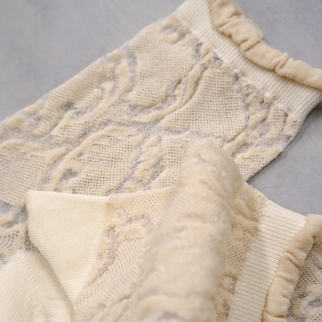 see-through baroque  <beige> L-S80