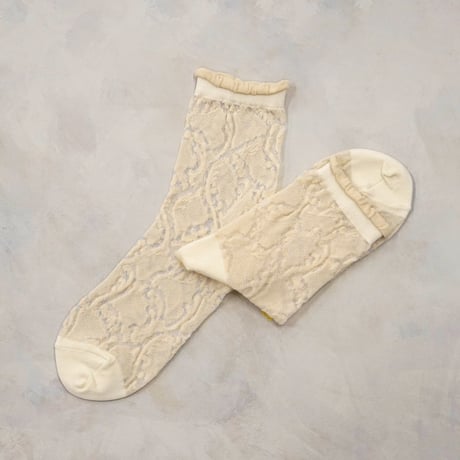 see-through baroque  <beige> L-S80