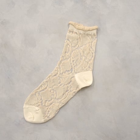 see-through baroque  <beige> L-S80