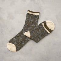 see-through baroque  <khaki> L-S80