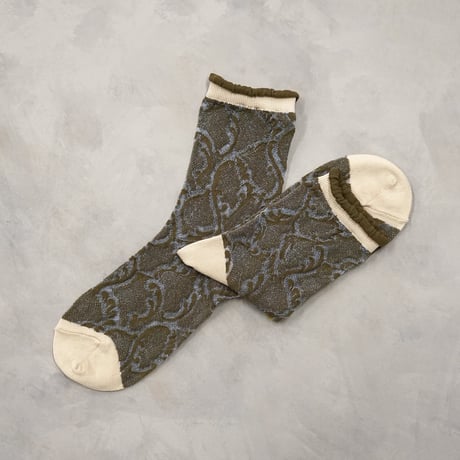see-through baroque  <khaki> L-S80