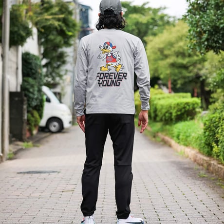 ELDORESO エルドレッソ / Forever Young Long Tee フォーエバー ヤング ロング ティー《Gray》
