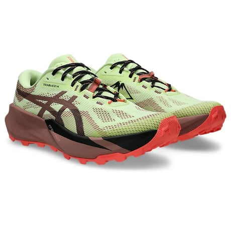 asics アシックス / TRABUCO 14 Men's トラブーコ 14 メンズ 《ILLUMINATE YELLOW/UMEBOSHI》