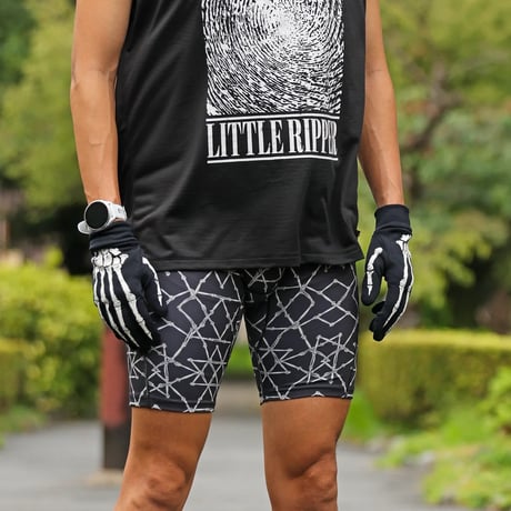 ELDORESO エルドレッソ / X-ray Gloves  エックス レイ グローブ 《BK×WH》