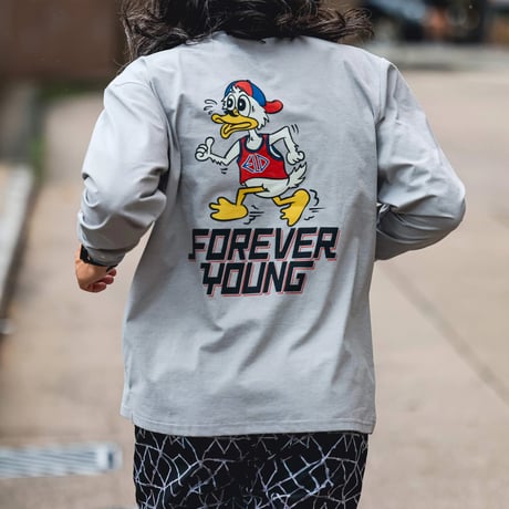 ELDORESO エルドレッソ / Forever Young Long Tee フォーエバー ヤング ロング ティー《Gray》