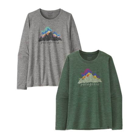 patagonia パタゴニア /  L/S CAP COOL DAILY SHIRT-FITZ ROY ロングスリーブ・キャプリーン・クール・デイリー・シャツ [ウィメンズ]