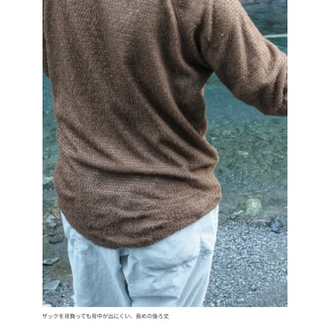 milestone マイルストーン / Cloud   Half-Zip クラウド ハーフ ジップ