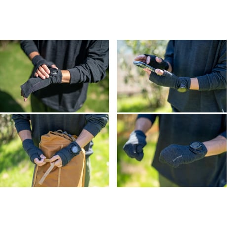 subtle voice サトルボイス / SV Wool Hand Warmer (with thumb) ウール ハンド ウォーマー