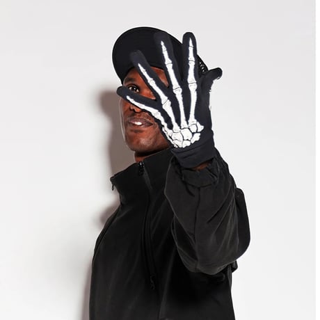 ELDORESO エルドレッソ / X-ray Gloves  エックス レイ グローブ 《BK×WH》