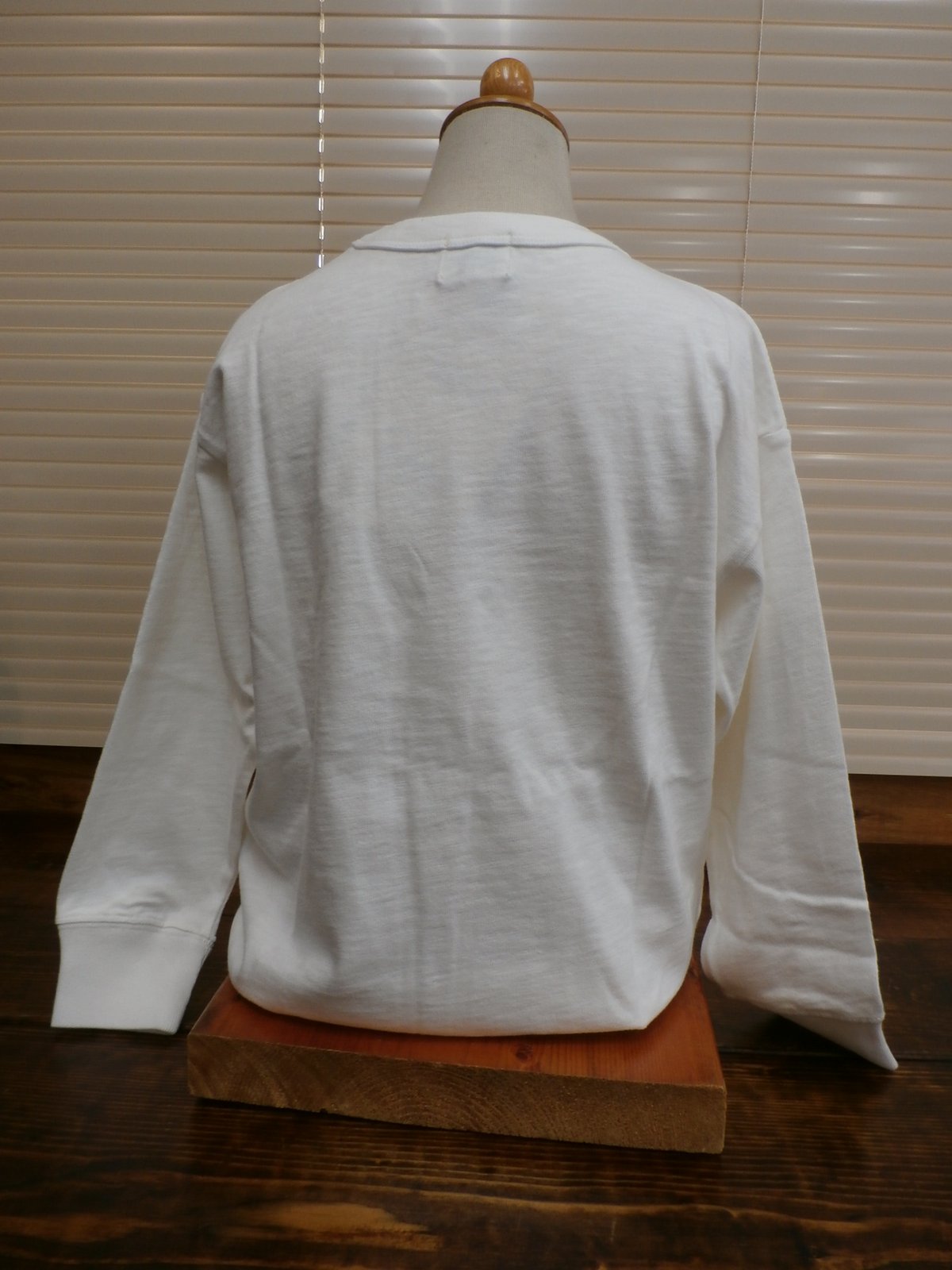 DENIM DUNGAREE/ 1ST PENGUIN L/S TEE 1WH（ホワイト）