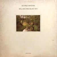 George Winston / BALLADS AND BLUES 1972