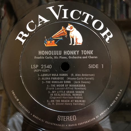 Frankie Carle / HONOLULU HONKY TONK