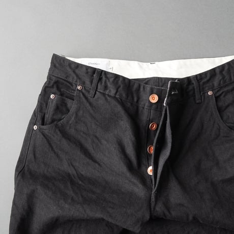 Coal Miner Linen denim - BLKBLK / another 20th century