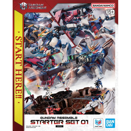 GUNDAM ASSEMBLE STARTER SET 01