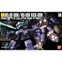 2月HGUC ドム/リック・ドム