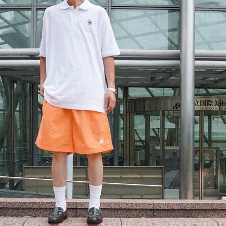 me crown nylon shorts