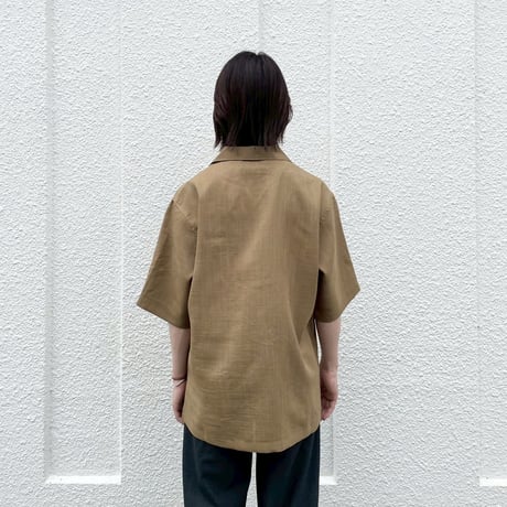 NOC S/S OPEN COLLER SHIRTS