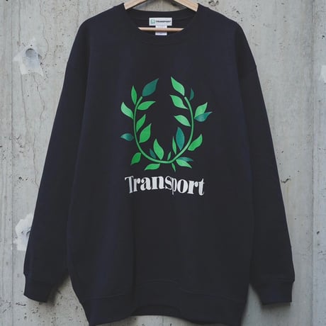 Transport×tokishirazu 月桂樹 crew sweat