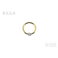 Tension Ring (YG / Cubic Zirconia)