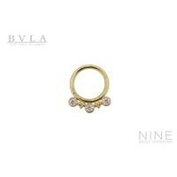Eden 3 - Seam Ring (YG / Cubic Zirconia)