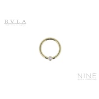 Fixed Ring Bezel Set (YG / Diamond - Nipple, Septum)