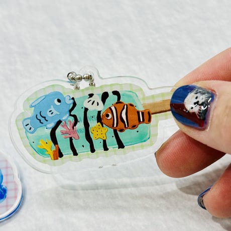 おかしな海の生きものボールチェーン（熱帯魚）