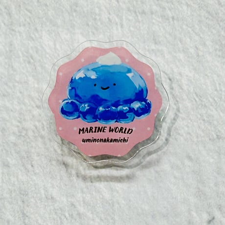 おかしな海の生きものクリップ（クラゲ）