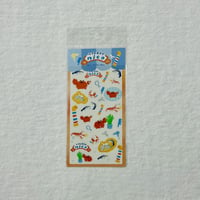 【うみなか文具店】透明シールシート（小さな美容室nico）