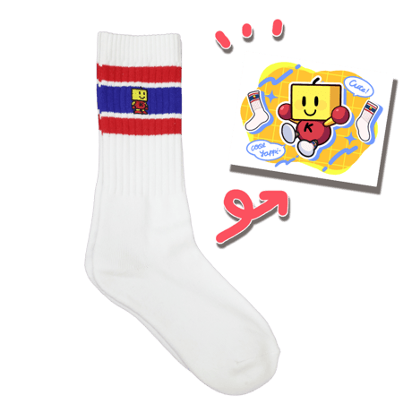 カイロくんのたっぷりくつ下