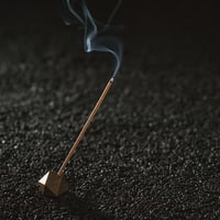 poly incense holder bronze