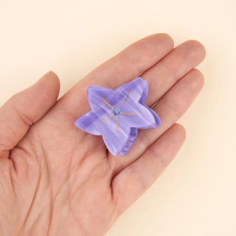 Coucou Suzette / Bellflower Mini Hair Claw（キキョウ）