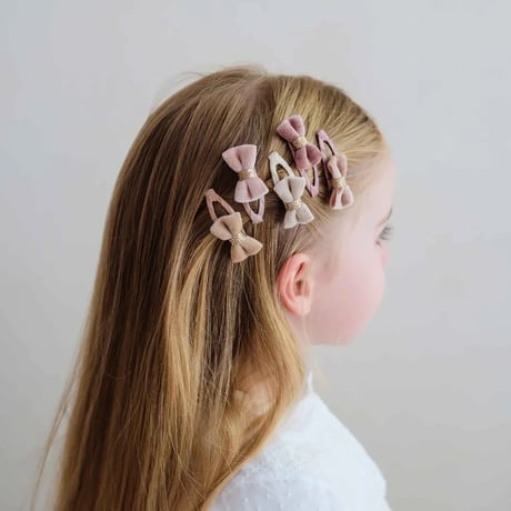 MIMI&LULA / Velvet tinkerbell mini hair clips
