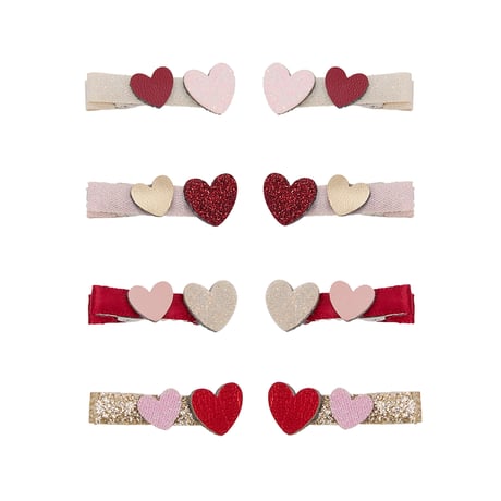 MIMI&LULA / Teeny weeny heart salon hair clips