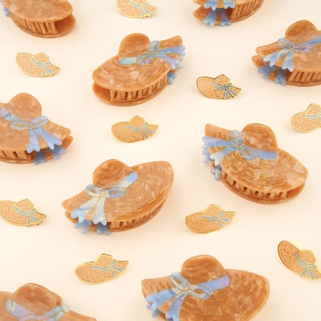Coucou Suzette / Straw Hat Hair Claw (麦わら帽子)