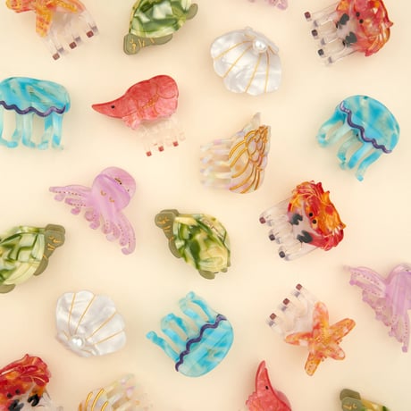 Coucou Suzette / Jellyfish Mini Hair Claw (クラゲ)