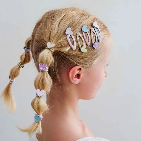 MIMI&LULA / Teeny heart mini hair clips