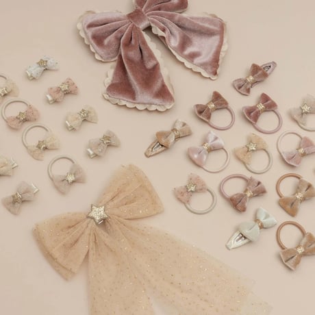 MIMI&LULA / Velvet tinkerbell mini hair clips