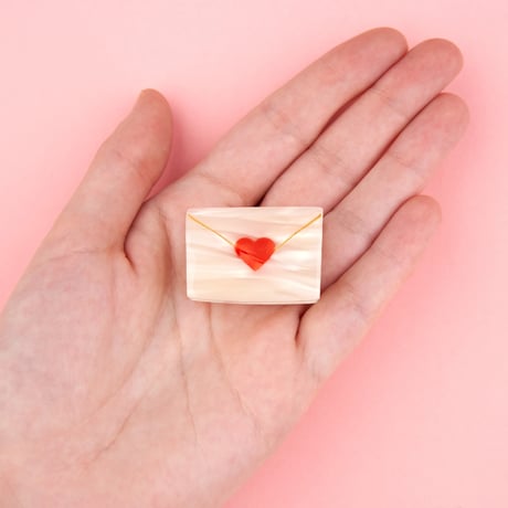 Coucou Suzette / Love Letter Mini Hair Claw (ラブレター)