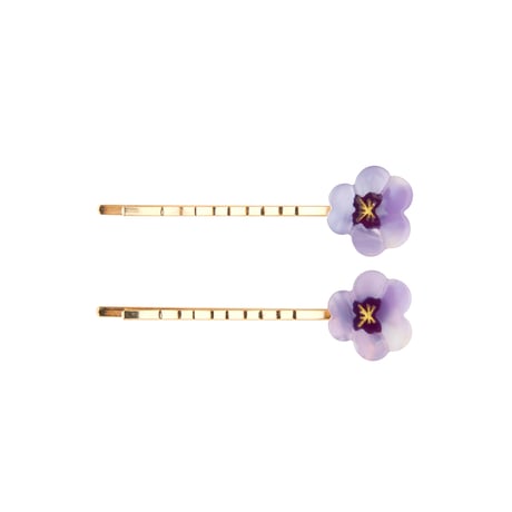Coucou Suzette / Pansies Bobby Pins (パンジー）