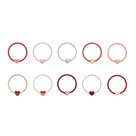 MIMI&LULA / Teeny weeny heart hair ties