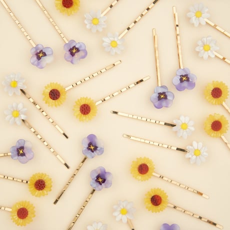 Coucou Suzette / Pansies Bobby Pins (パンジー）